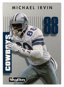 Michael Irvin - Dallas Cowboys (NFL Football Card) 1992 Skybox Prime Time # 88 Mint