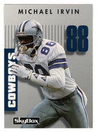 Michael Irvin - Dallas Cowboys (NFL Football Card) 1992 Skybox Prime Time # 88 Mint
