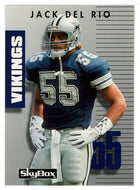Jack Del Rio - Dallas Cowboys (NFL Football Card) 1992 Skybox Prime Time # 89 Mint