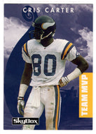 Cris Carter - Minnesota Vikings (NFL Football Card) 1992 Skybox Prime Time # 95 Mint