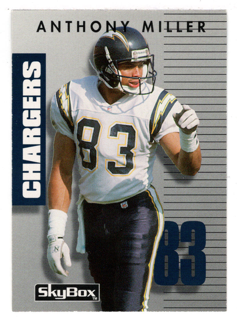 Anthony Miller - San Diego Chargers (NFL Football Card) 1992 Skybox Prime Time # 105 Mint