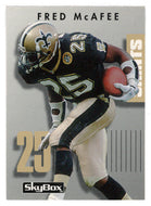 Fred McAfee RC - New Orleans Saints (NFL Football Card) 1992 Skybox Prime Time # 107 Mint