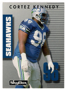 Cortez Kennedy - Seattle Seahawks (NFL Football Card) 1992 Skybox Prime Time # 113 Mint