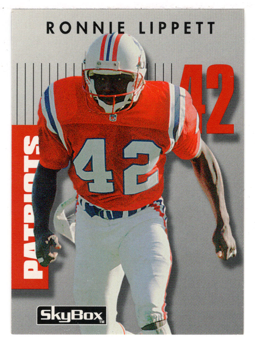 Ronnie Lippett - New England Patriots (NFL Football Card) 1992 Skybox Prime  Time # 115 Mint