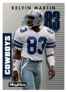 Kelvin Martin - Dallas Cowboys (NFL Football Card) 1992 Skybox Prime Time # 147 Mint