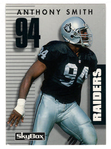 Anthony Smith - Los Angeles Raiders (NFL Football Card) 1992 Skybox Prime Time # 152 Mint