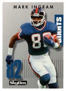 Mark Ingram - New York Giants (NFL Football Card) 1992 Skybox Prime Time # 163 Mint