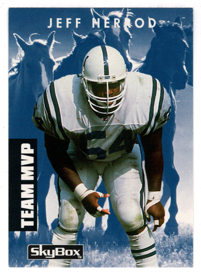 Jeff Herrod - Indianapolis Colts (NFL Football Card) 1992 Skybox Prime Time # 173 Mint