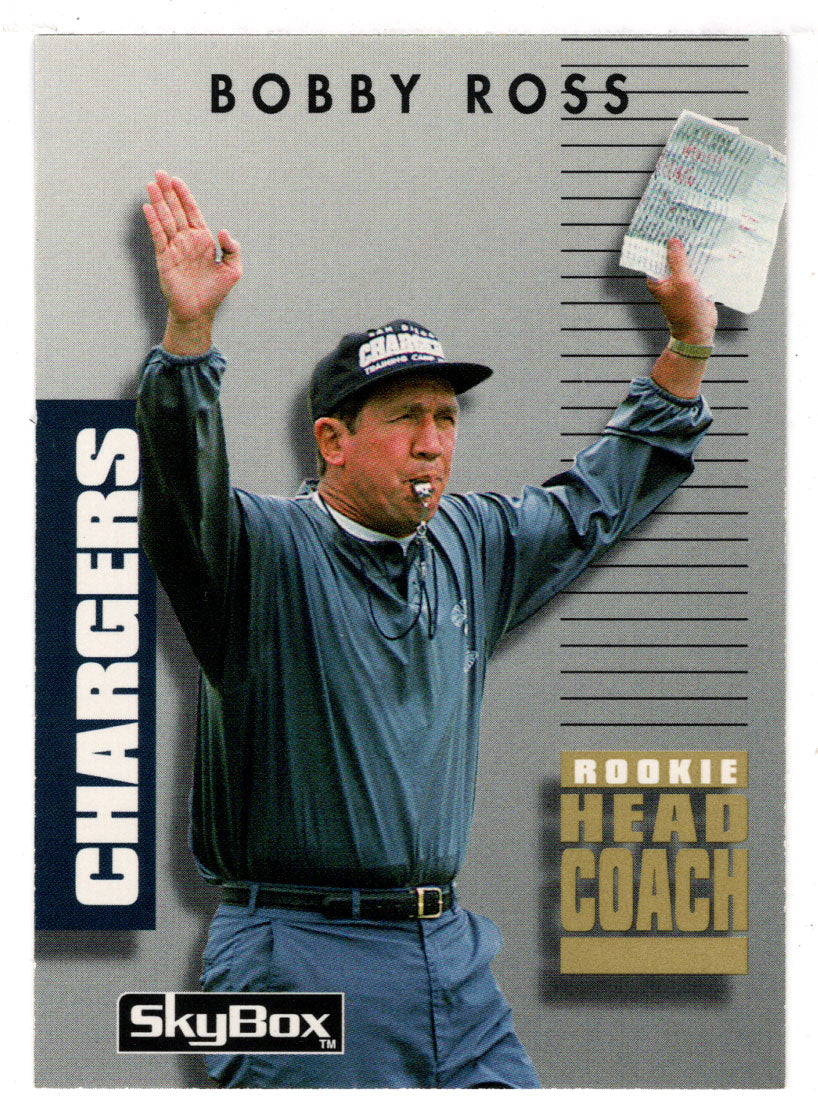 Bobby Ross RC - San Diego Chargers (NFL Football Card) 1992 Skybox Prime Time # 180 Mint