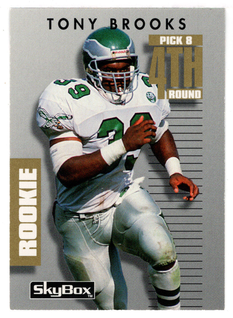 Tony Brooks RC - Philadelphia Eagles (NFL Football Card) 1992 Skybox Prime Time # 182 Mint