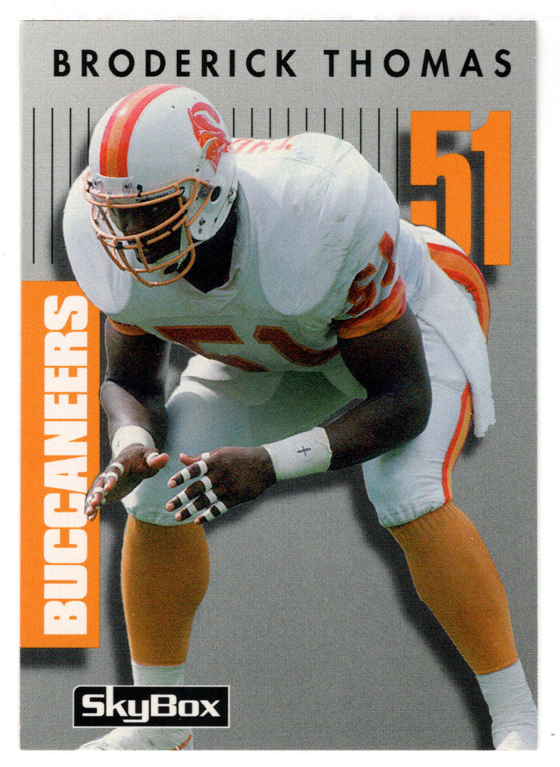 Broderick Thomas - Tampa Bay Buccaneers (NFL Football Card) 1992 Skybox Prime Time # 193 Mint