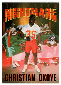 Christian Okoye - Kansas City Chiefs (NFL Football Card) 1992 Skybox Prime Time # 197 Mint