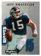 Jeff Hostetler - New York Giants (NFL Football Card) 1992 Skybox Prime Time # 207 Mint