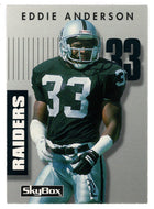 Eddie Anderson - Los Angeles Raiders (NFL Football Card) 1992 Skybox Prime Time # 222 Mint