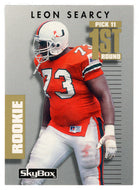 Leon Searcy RC - Pittsburgh Steelers (NFL Football Card) 1992 Skybox Prime Time # 225 Mint