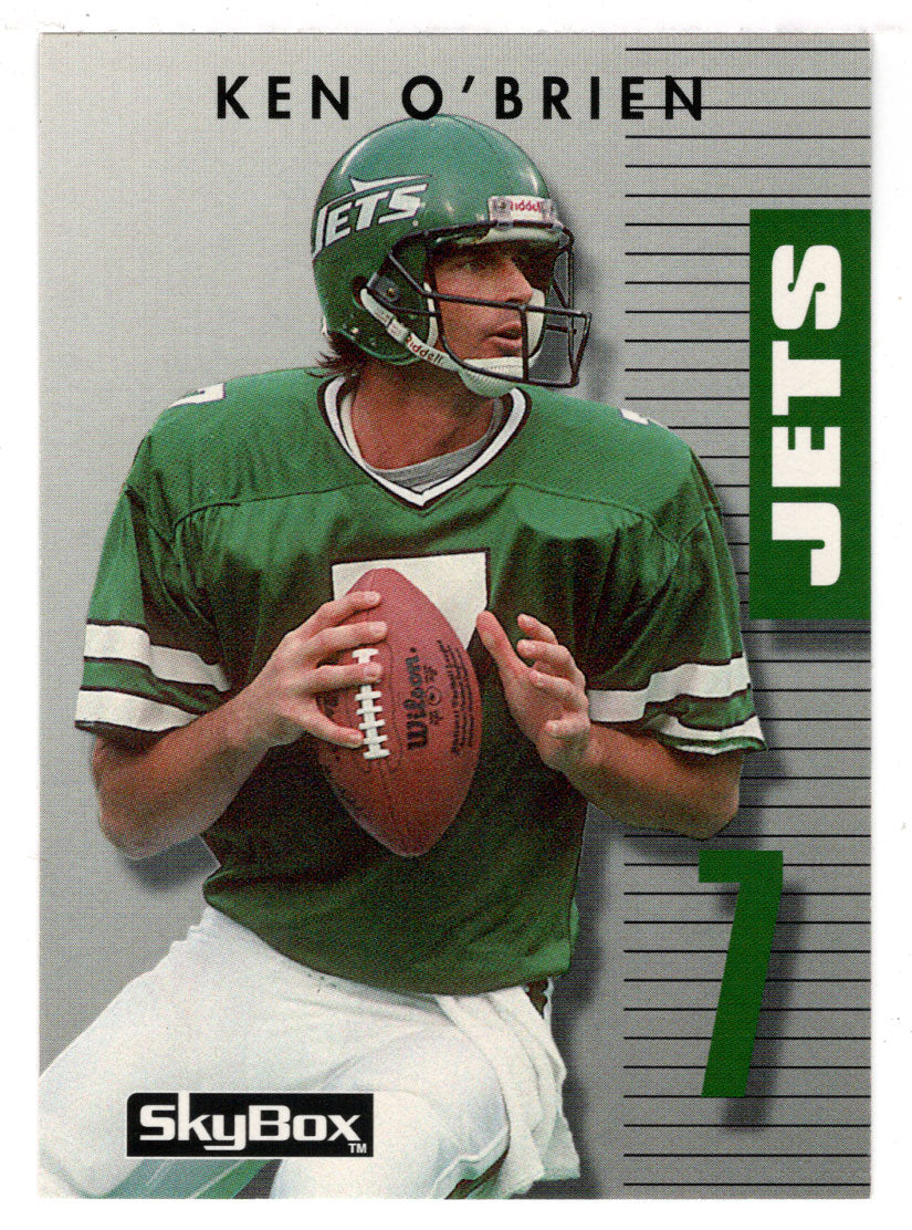 Ken O'Brien - New York Jets (NFL Football Card) 1992 Skybox Prime Time # 228 Mint