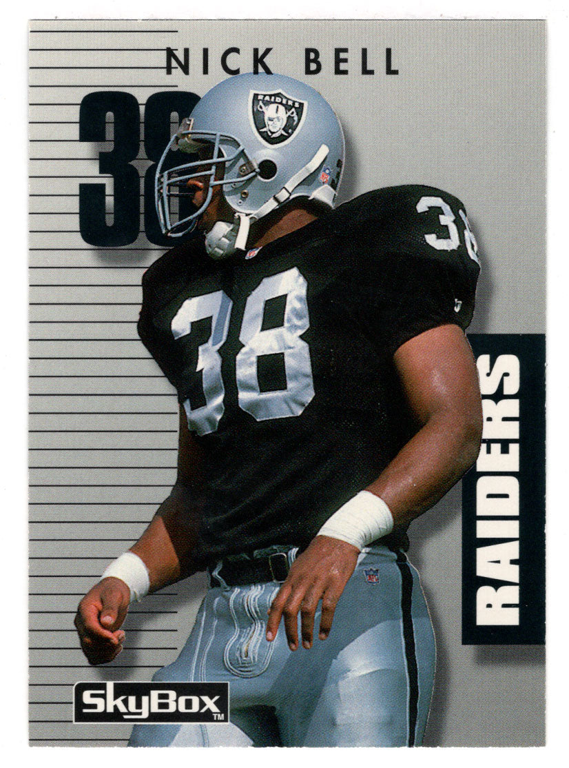 Nick Bell - Los Angeles Raiders (NFL Football Card) 1992 Skybox Prime Time # 230 Mint