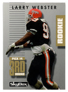 Larry Webster RC - Miami Dolphins (NFL Football Card) 1992 Skybox Prime Time # 235 Mint