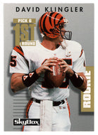 David Klingler RC - Cincinnati Bengals (NFL Football Card) 1992 Skybox Prime Time # 238 Mint