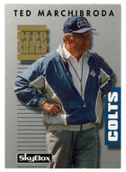 Ted Marchibroda - Indianapolis Colts (NFL Football Card) 1992 Skybox Prime Time # 248 Mint