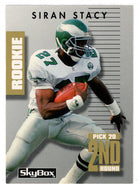 Siran Stacy RC - Philadelphia Eagles (NFL Football Card) 1992 Skybox Prime Time # 250 Mint