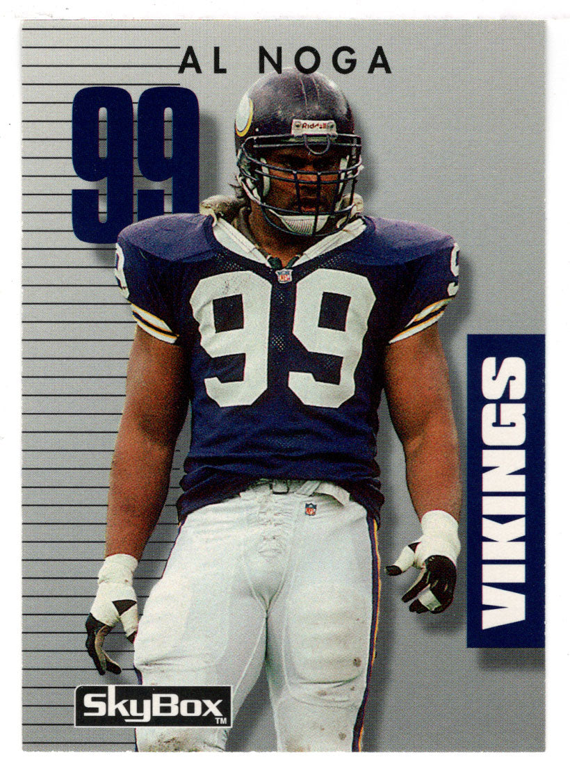 Al Noga - Minnesota Vikings (NFL Football Card) 1992 Skybox Prime Time # 253 Mint