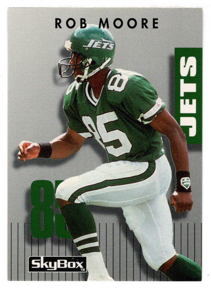 Rob Moore - New York Jets (NFL Football Card) 1992 Skybox Prime Time # 255 Mint