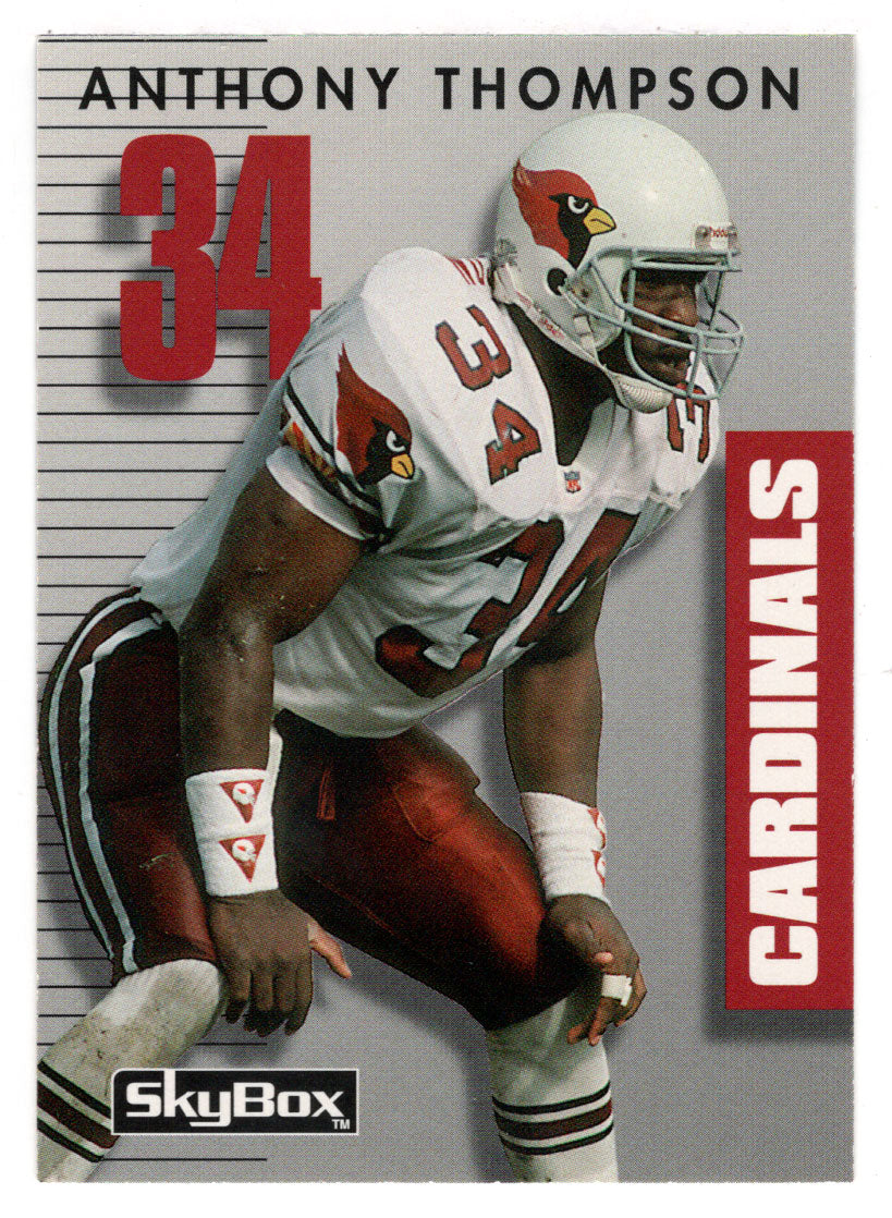 Anthony Thompson - Phoenix Cardinals (NFL Football Card) 1992 Skybox Prime Time # 261 Mint