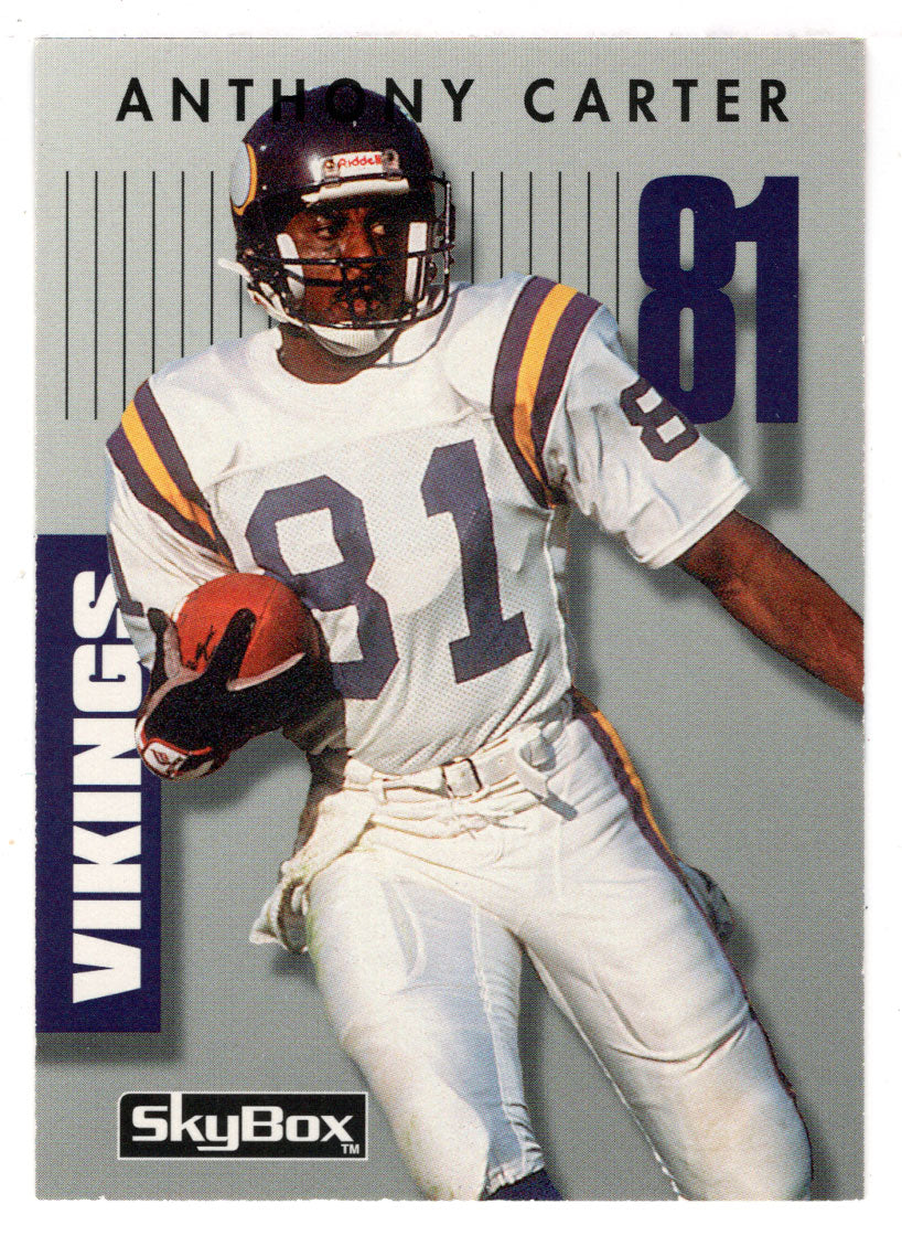 Anthony Carter - Minnesota Vikings (NFL Football Card) 1992 Skybox Prime Time # 265 Mint