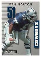 Ken Norton Jr. - Dallas Cowboys (NFL Football Card) 1992 Skybox Prime Time # 269 Mint