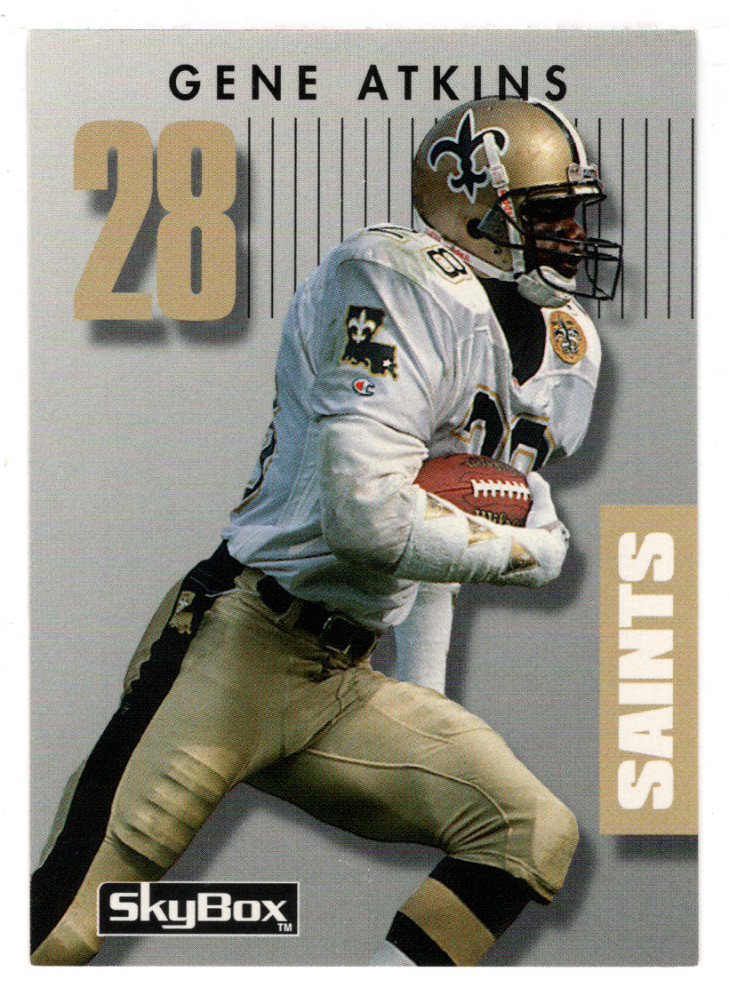 Gene Atkins - New Orleans Saints (NFL Football Card) 1992 Skybox Prime Time # 276 Mint