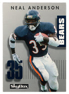 Neal Anderson - Chicago Bears (NFL Football Card) 1992 Skybox Prime Time # 277 Mint