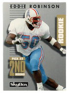 Eddie Robinson RC - Houston Oilers (NFL Football Card) 1992 Skybox Prime Time # 285 Mint