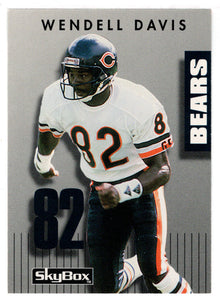 Wendell Davis - Chicago Bears (NFL Football Card) 1992 Skybox Prime Time # 289 Mint