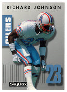 Richard Johnson - Houston Oilers (NFL Football Card) 1992 Skybox Prime Time # 299 Mint