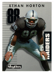 Ethan Horton - Los Angeles Raiders (NFL Football Card) 1992 Skybox Prime Time # 310 Mint