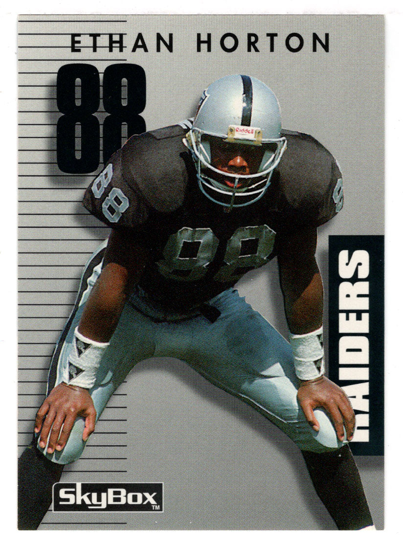 Ethan Horton - Los Angeles Raiders (NFL Football Card) 1992 Skybox Prime Time # 310 Mint