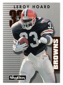 Leroy Hoard - Cleveland Browns (NFL Football Card) 1992 Skybox Prime Time # 315 Mint
