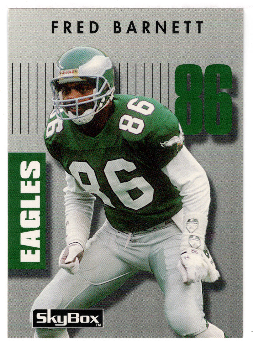 Fred Barnett - Philadelphia Eagles (NFL Football Card) 1992 Skybox Prime  Time # 320 Mint