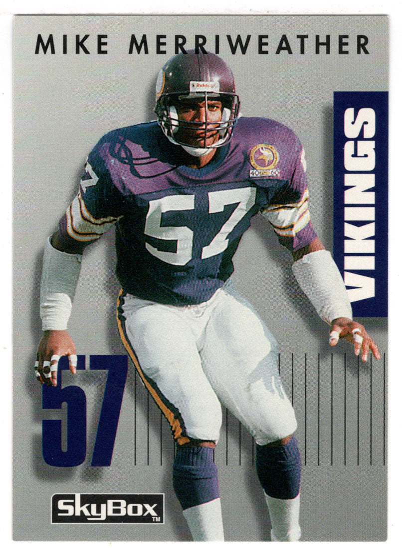 Mike Merriweather - Minnesota Vikings (NFL Football Card) 1992 Skybox Prime Time # 321 Mint