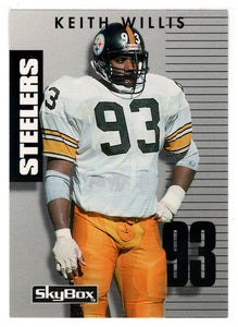 Keith Willis - Pittsburgh Steelers (NFL Football Card) 1992 Skybox Prime Time # 322 Mint