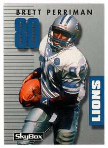 Brett Perriman - Detroit Lions (NFL Football Card) 1992 Skybox Prime Time # 323 Mint