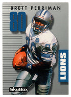 Brett Perriman - Detroit Lions (NFL Football Card) 1992 Skybox Prime Time # 323 Mint