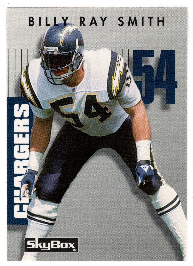 Billy Ray Smith - San Diego Chargers (NFL Football Card) 1992 Skybox Prime Time # 334 Mint