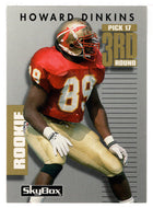 Howard Dinkins RC - Atlanta Falcons (NFL Football Card) 1992 Skybox Prime Time # 336 Mint