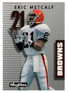 Eric Metcalf - Cleveland Browns (NFL Football Card) 1992 Skybox Prime Time # 350 Mint