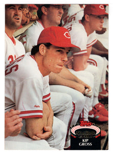 Kip Gross - Cincinnati Reds (MLB Baseball Card) 1992 Topps Stadium Club # 247 Mint
