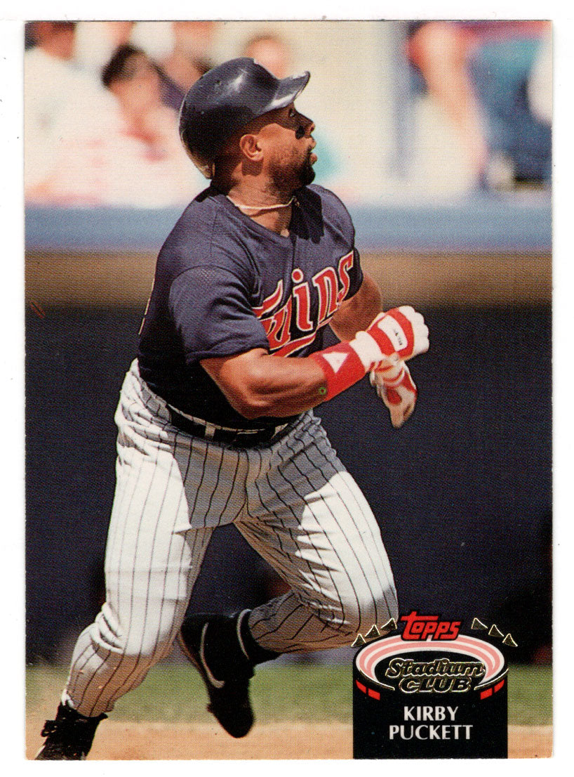 Kirby Puckett - Minnesota Twins (MLB Baseball Card) 1992 Topps Stadium Club # 500 Mint