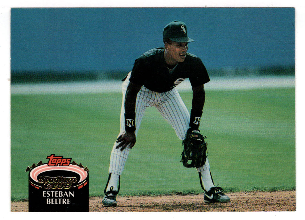 Esteban Beltre - Chicago White Sox (MLB Baseball Card) 1992 Topps Stadium Club # 611 Mint