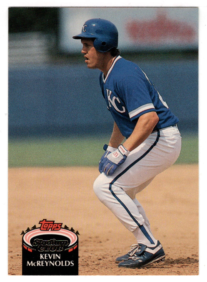 Kevin McReynolds - Kansas City Royals (MLB Baseball Card) 1992 Topps Stadium Club # 619 Mint